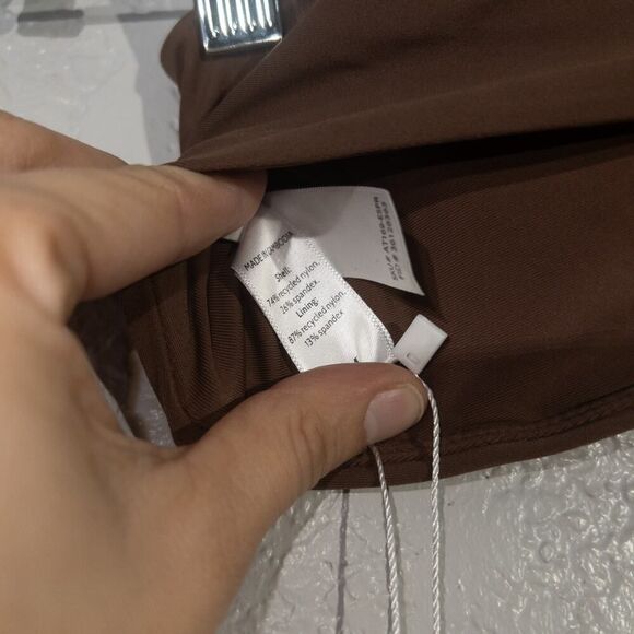 NWT Andie Espresso Brown The‎ Scala Bikini Top Size Medium - Picture 7 of 7